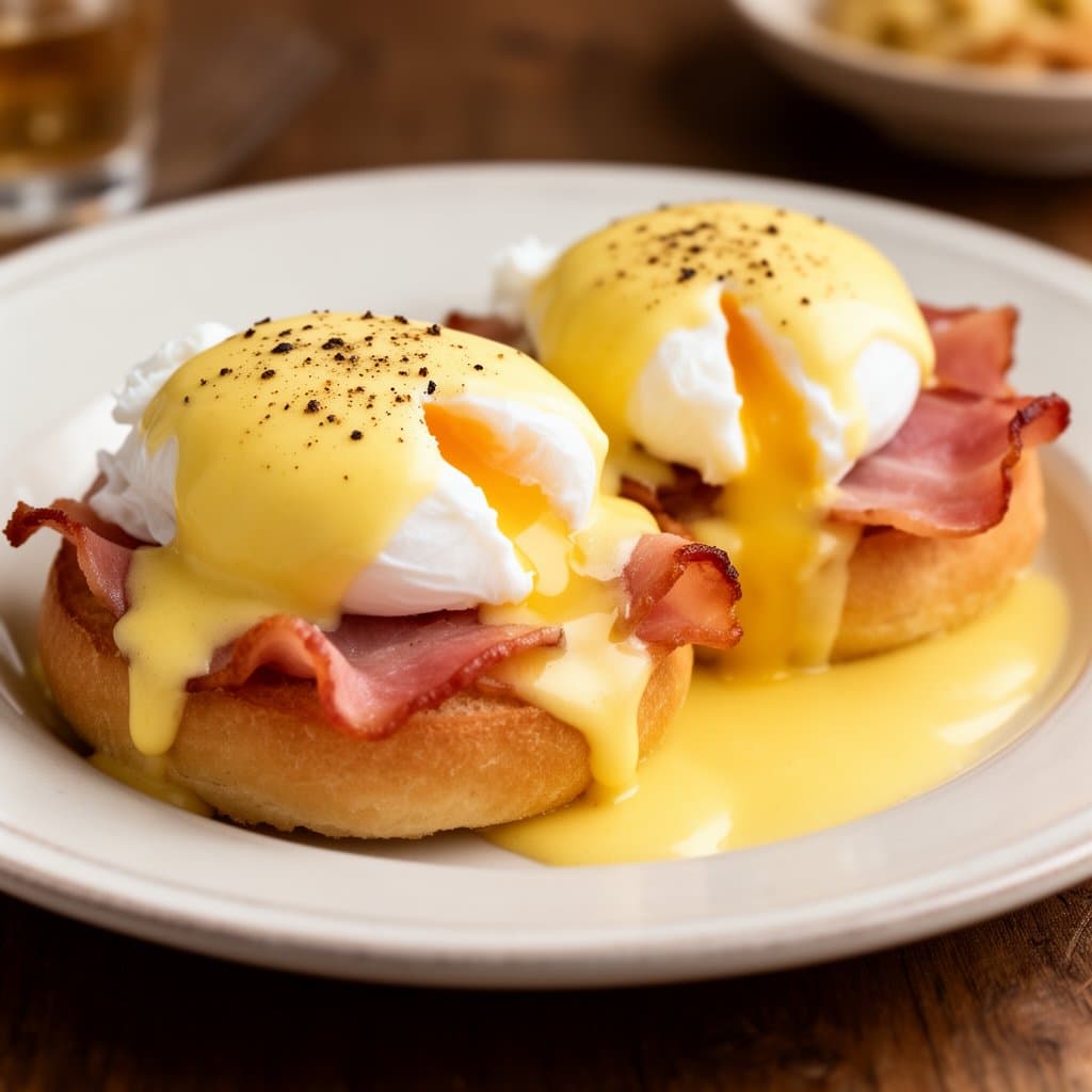 Eggs Benedict with Hollandaise