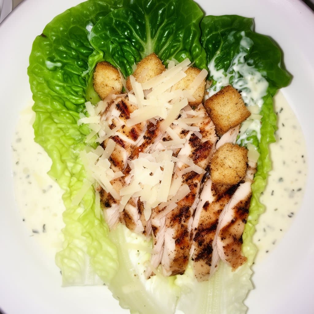 Caesar Salad with Grilled Chicken