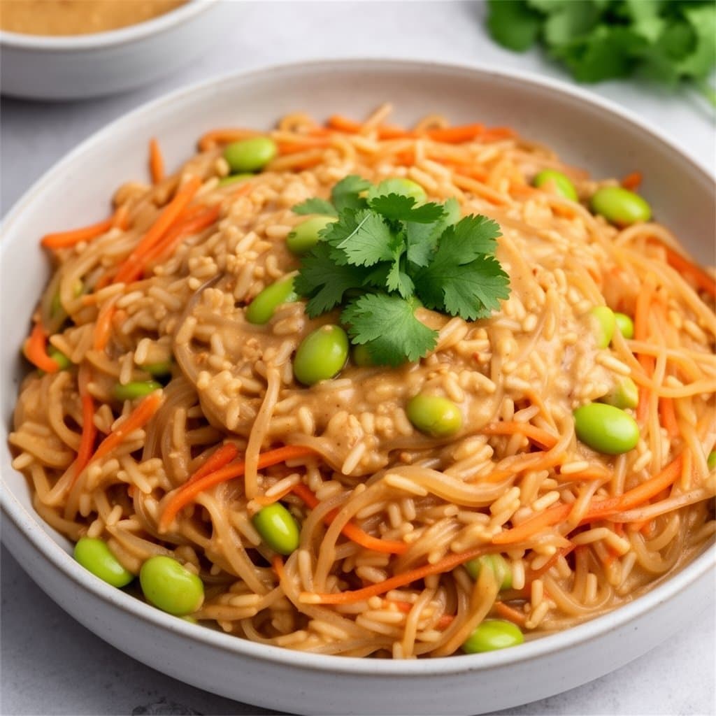 Thai Peanut Noodle Bowl