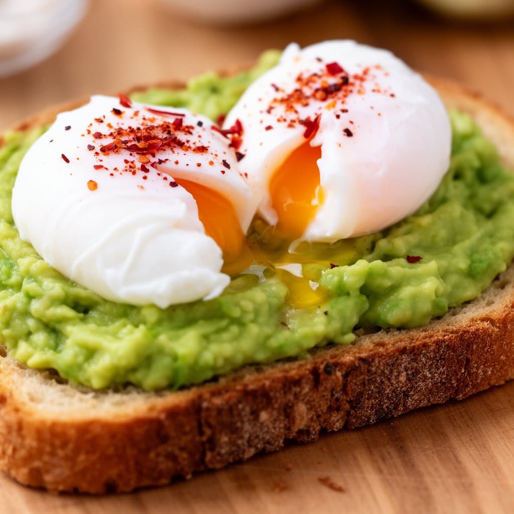 Avocado Toast with Poached Eggs